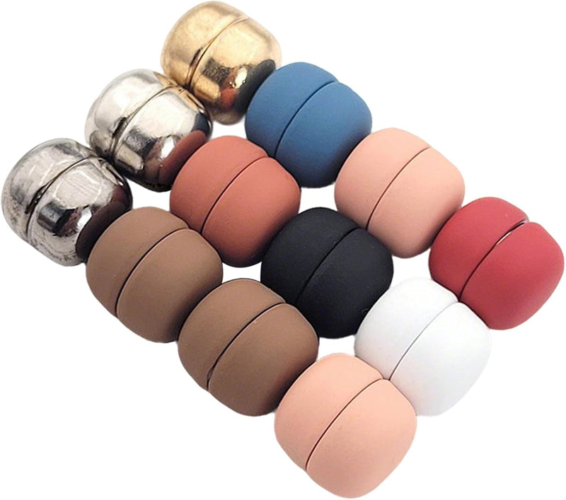 Hijab Magnet | Strong Hijab Magnets Clothes Magnetic Scarf Clasp,Strong Buttons Headscarf Clips No-Snag Brooch Scarf Clasp for Women Veil Outdoor