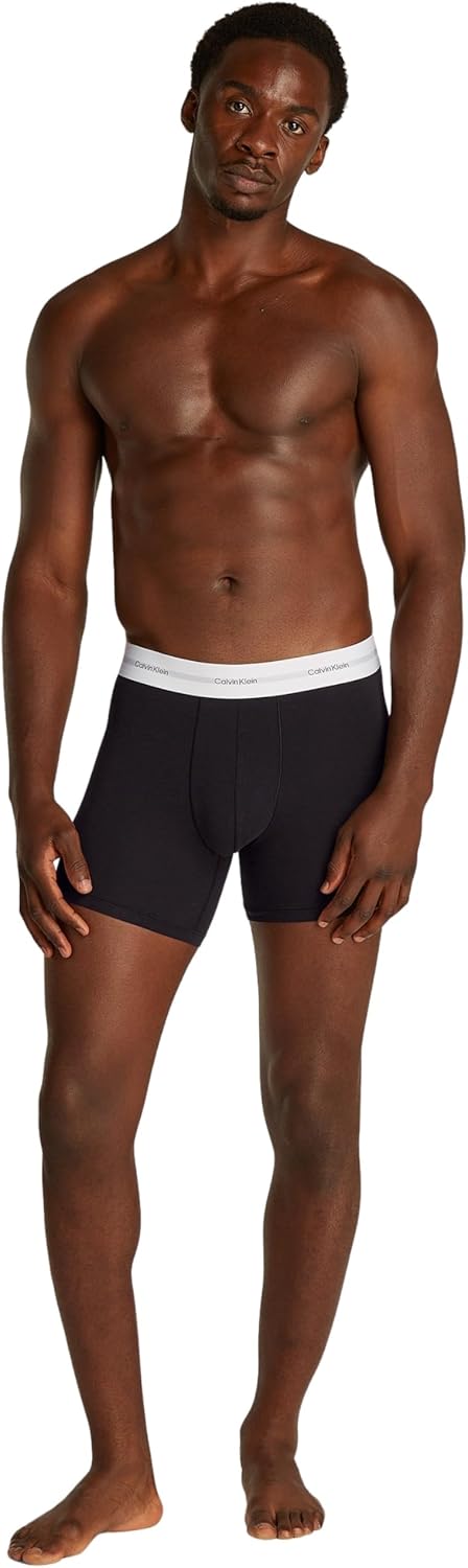 Calvin Klein Mens BOXER BRIEF 3PK Underwear Bottoms