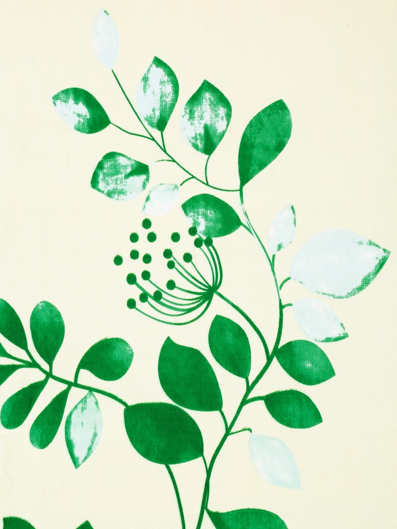 Fashion String 144TC Nature Embrace Lush Green Single Bedsheet with 1 Pillow Cover