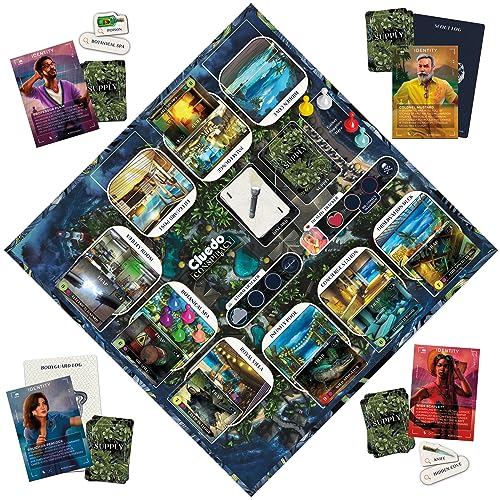 Hasbro Gaming Clue Conspiracy Board Game for Adults and Teens | Secret Role Strategy Games | Ages 14+ | 4-10 Players | 45 Mins. | Mystery Games | Party Games