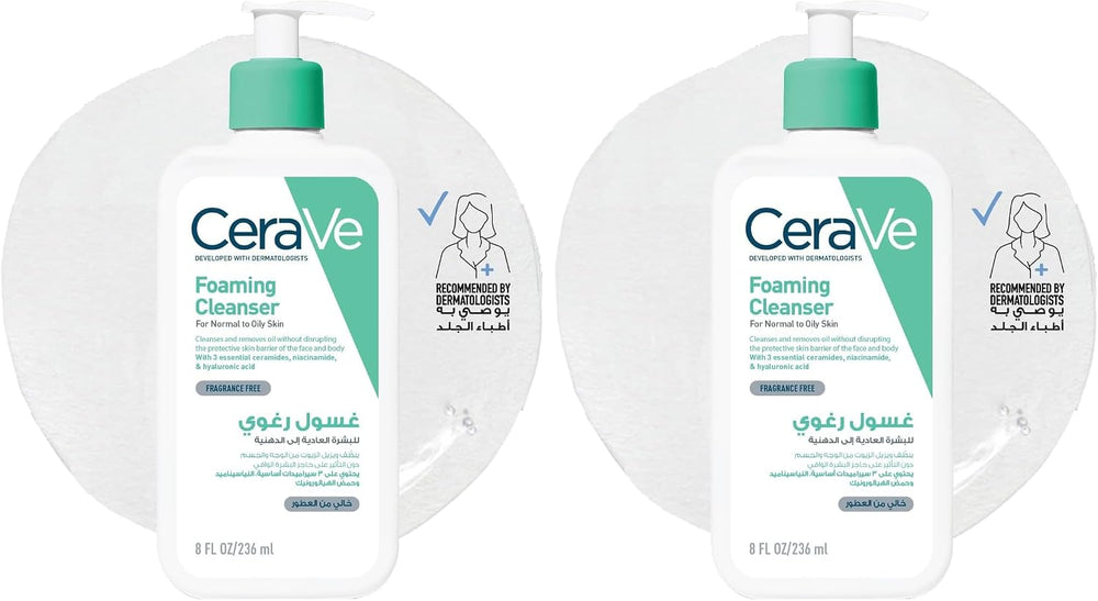 Foaming Cleanser for Normal to Oily Skin with Hyaluronic Acid
