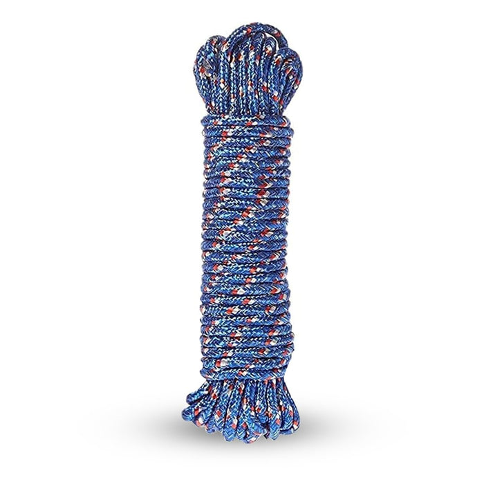 Washing Line - 33ft Nylon Rope Perfect Clothesline for Hanging or Drying Wet Clothes Outdoor & Indoor - Great for Camping - Aliza