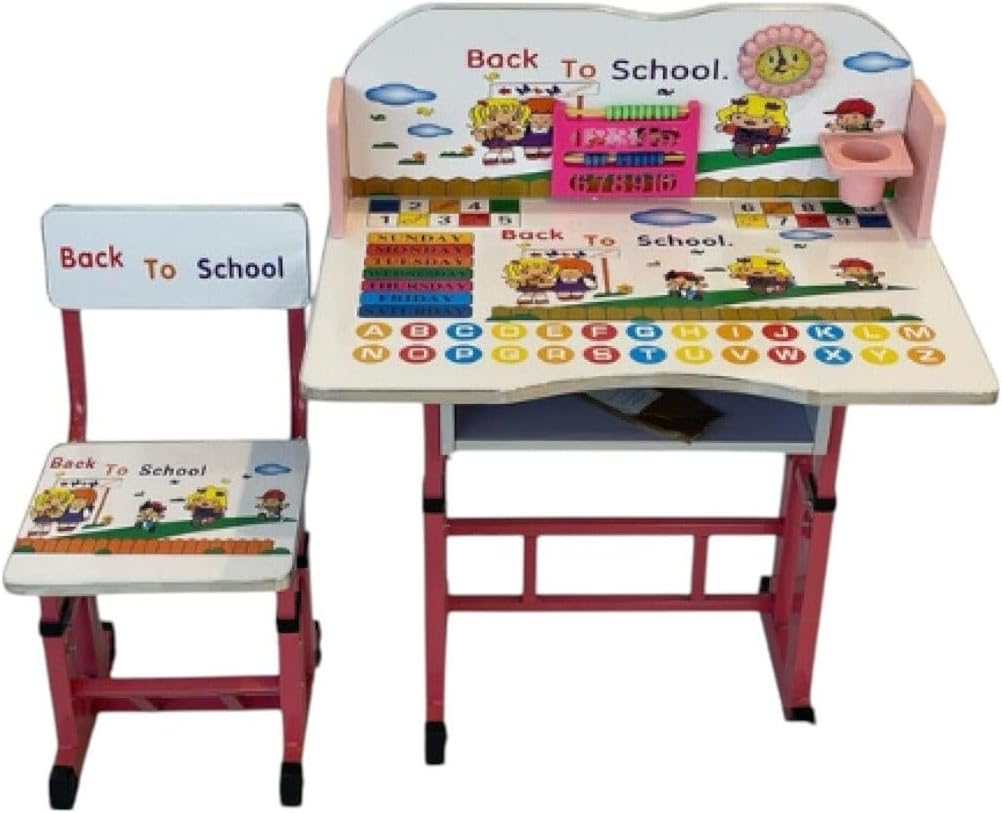 Folding Study Table and Chair Set for Kids – image 1