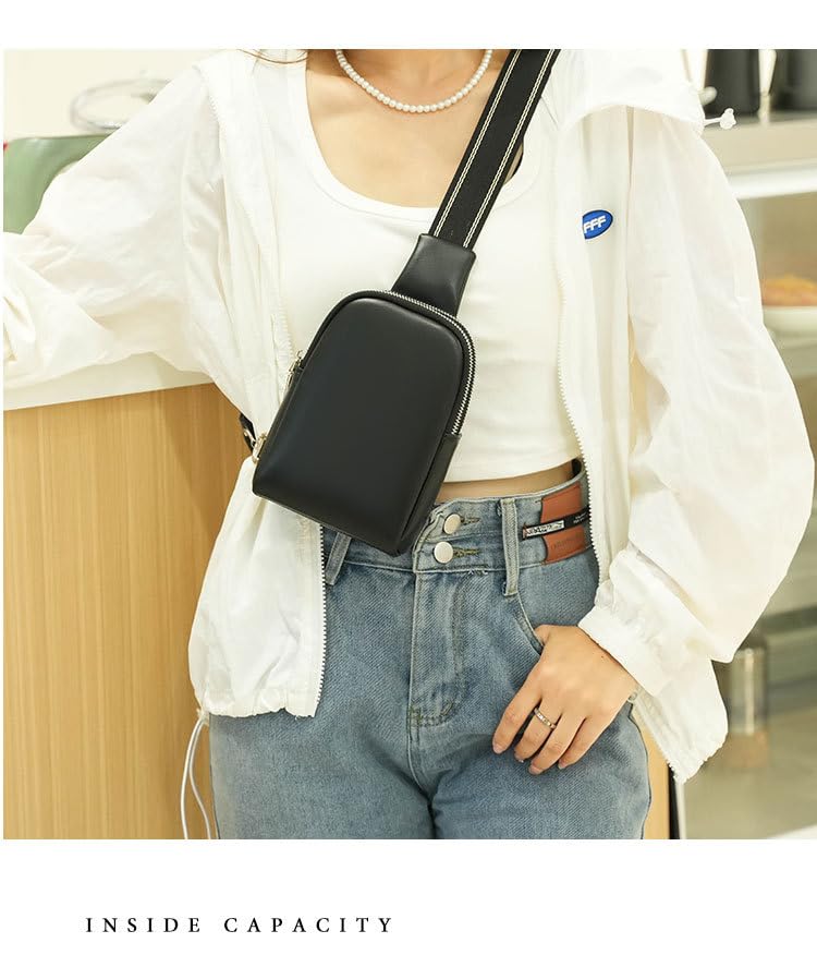 Hiflyer Crossbody Bags for Women Trendy, Crossbody Bag Sling Chest Bag, Sling Bag for Women Crossbody Purse
