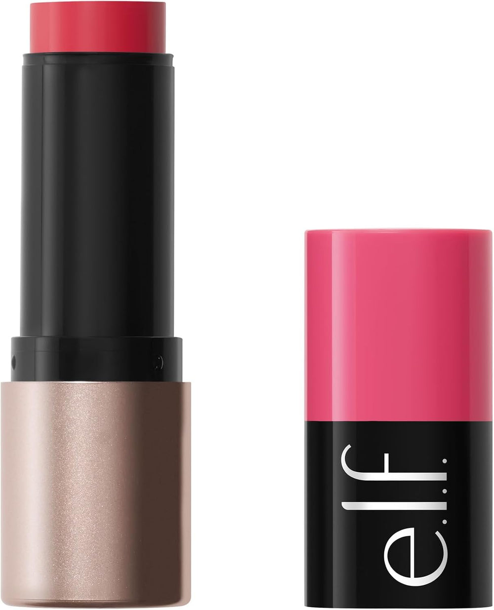 e.l.f. Soft Glam Cream Blush Stick, Buildable Cream Blush for A Natural Flush & Satin Finish, Made with Shea Butter, Vegan & Cruelty-Free, Muted Mauve