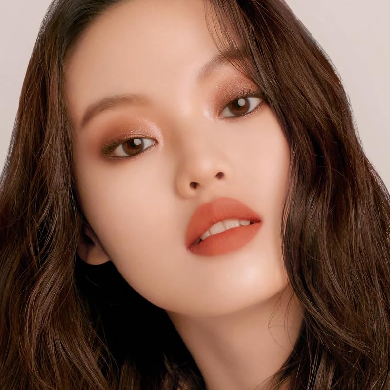 DEAR DAHLIA Lip Paradise Effortless Matte Lipstick AMBER Vegan, Cruelty Free, Naturally Scented Essential Oils, High Pigment Color