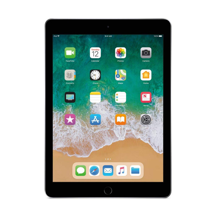 Apple iPad 9.7inch with WiFi 32GB- Space Gray (2017 Model) (Renewed) (Renewed)