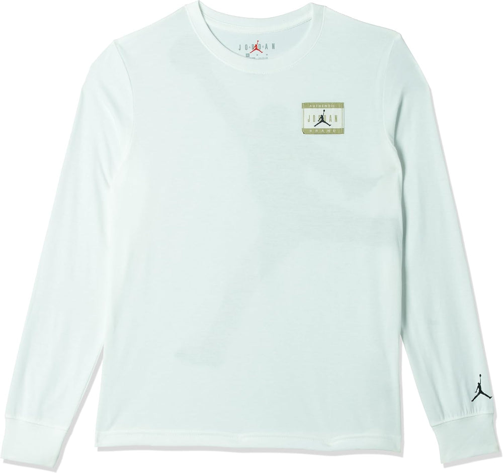 Unisex Kids Jordan AJB Label Long Sleeve TEES AND T-SHIRTS (pack of 1)