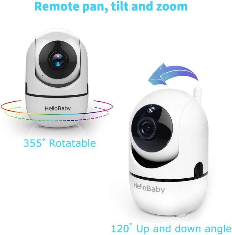 HelloBaby Baby Monitor 1080P HD IP Camera Wireless Network Surveillance Security Night Vision