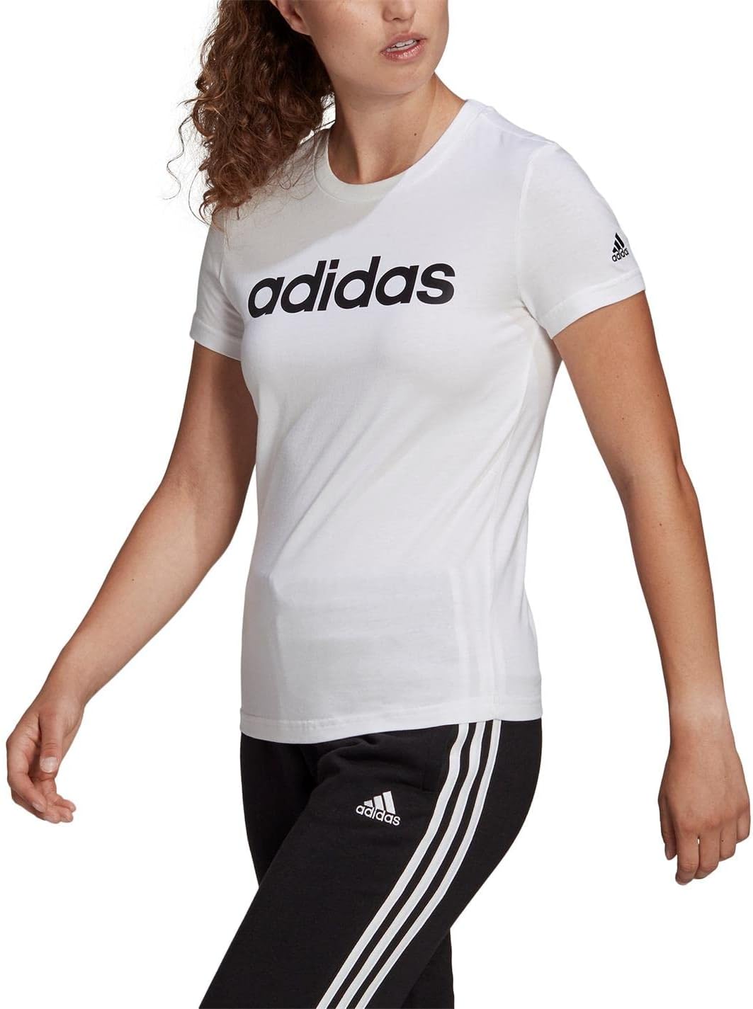Womens Essentials Slim Logo T-Shirt (pack of 1) β image 2