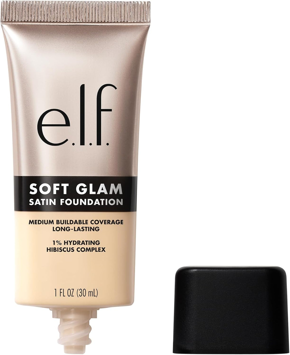 e.l.f. Soft Glam Foundation, Medium Coverage, Long-Lasting & Buildable Foundation For A Smooth, Satin Finish, Vegan & Cruelty-Free, 32 Medium Neutral โ image 3