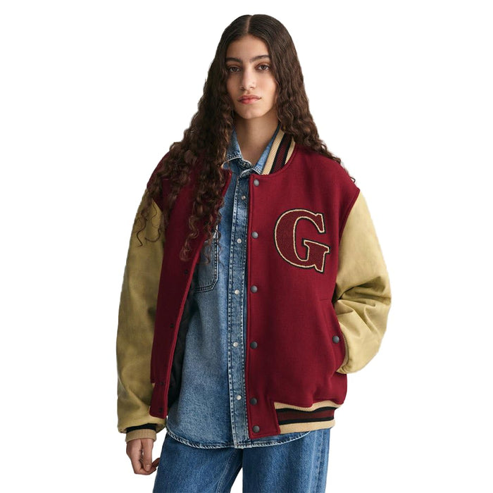 GANT Men 7006349-604 Padded Mix Varsity Jacket