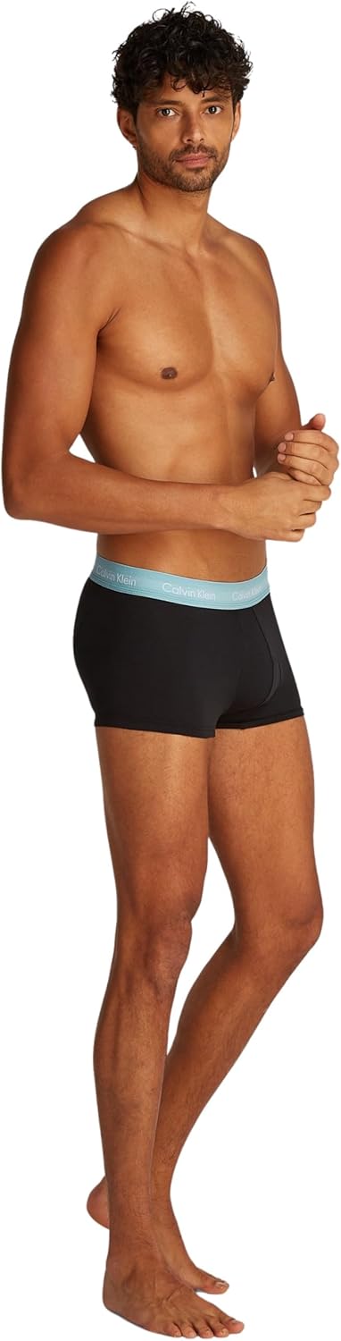 Calvin Klein Mens LOW RISE TRUNK 3PK Underwear Bottoms (pack of 1)