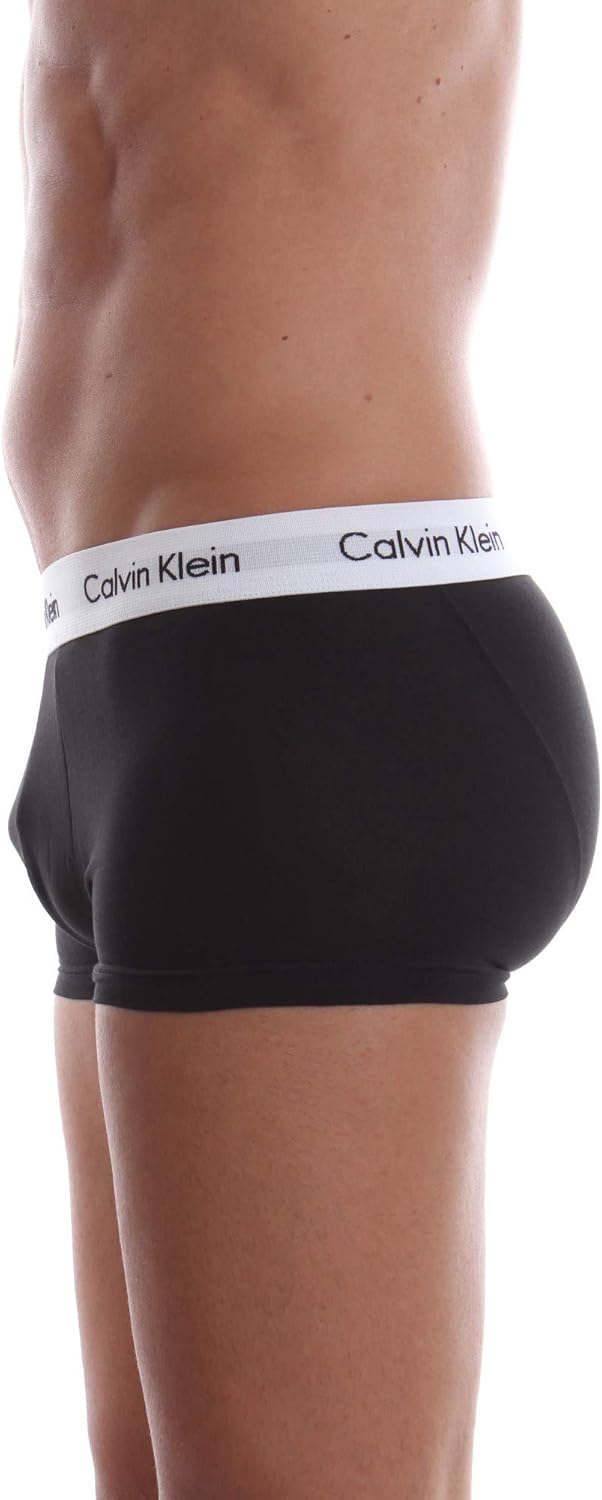 Calvin Klein Mens LOW RISE TRUNK 3PK Underwear Bottoms (pack of 1)