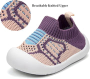 ZONEY Baby Shoes Toddler First Walking Shoes Infant Sneakers Breathable Knitted Mesh Boy & Girls Shoes
