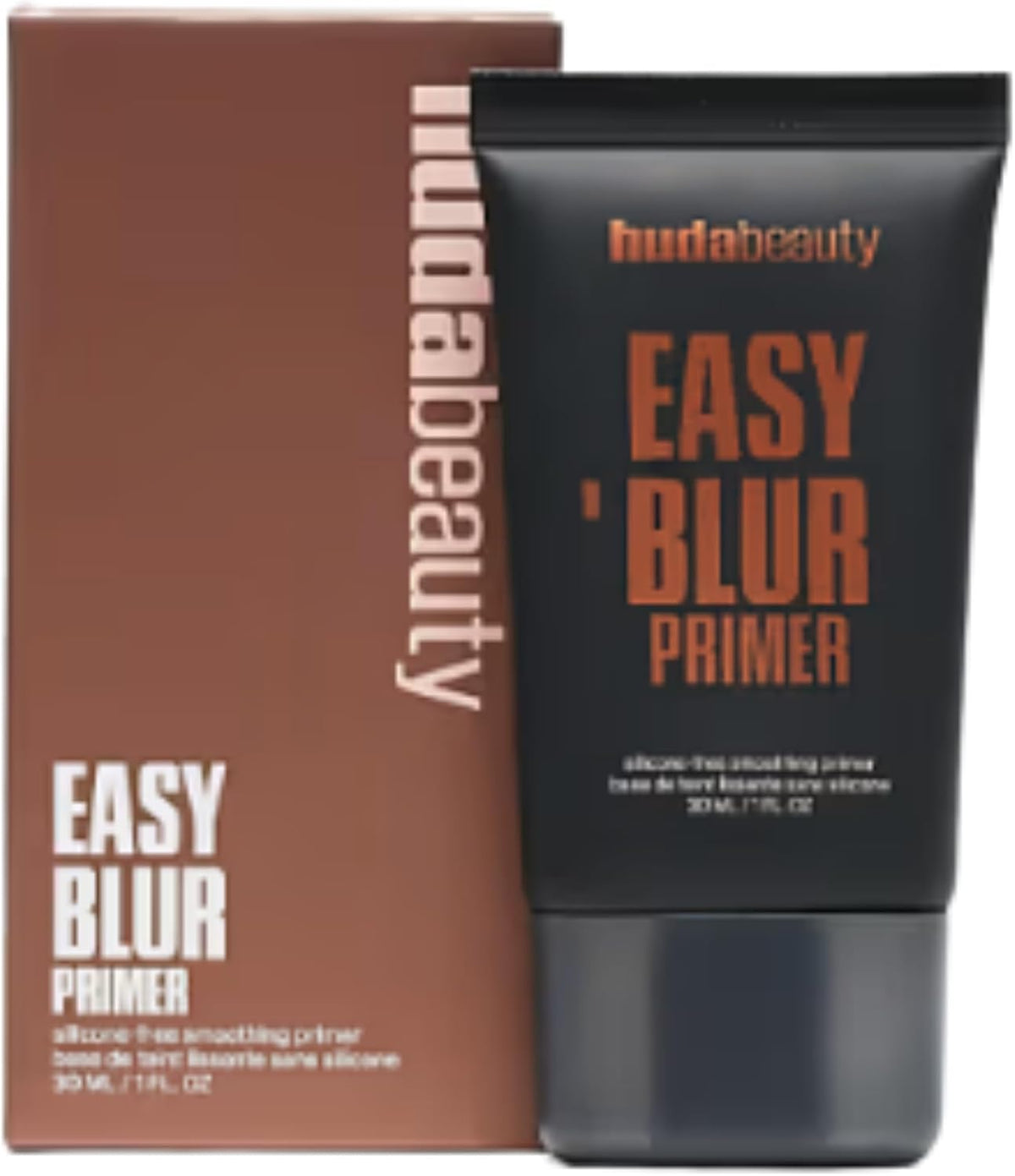 Huda Beauty Easy Blur Silicone-Free Smoothing Primer - Bronze Fudge - 30ml – image 1