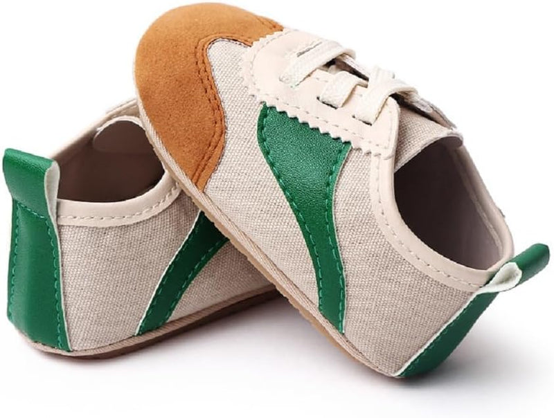 Baby Shoes Boys Sneakers Infant Slip On First Walking Shoes Toddler Crib Shoe Non-Slip Lightweight Shoes