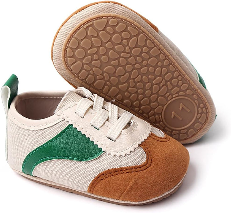 Baby Shoes Boys Sneakers Infant Slip On First Walking Shoes Toddler Crib Shoe Non-Slip Lightweight Shoes