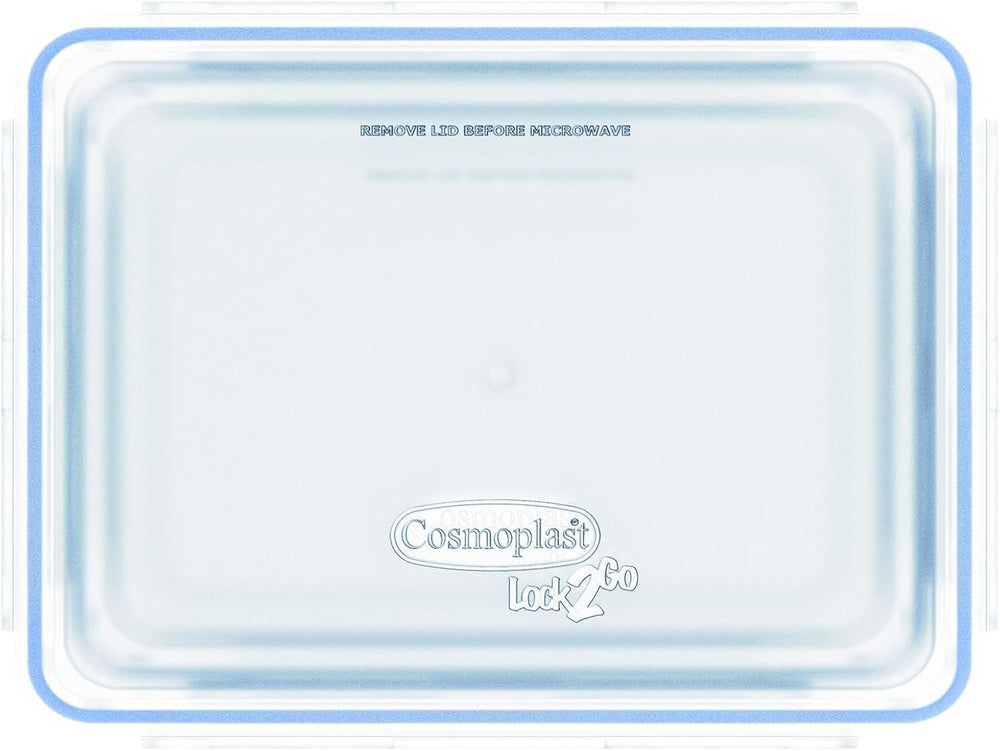 Cosmoplast Lock2Go 4-Pcs. Set of Food Storage Containers with Lids 300, 600, 900, 1200 ml