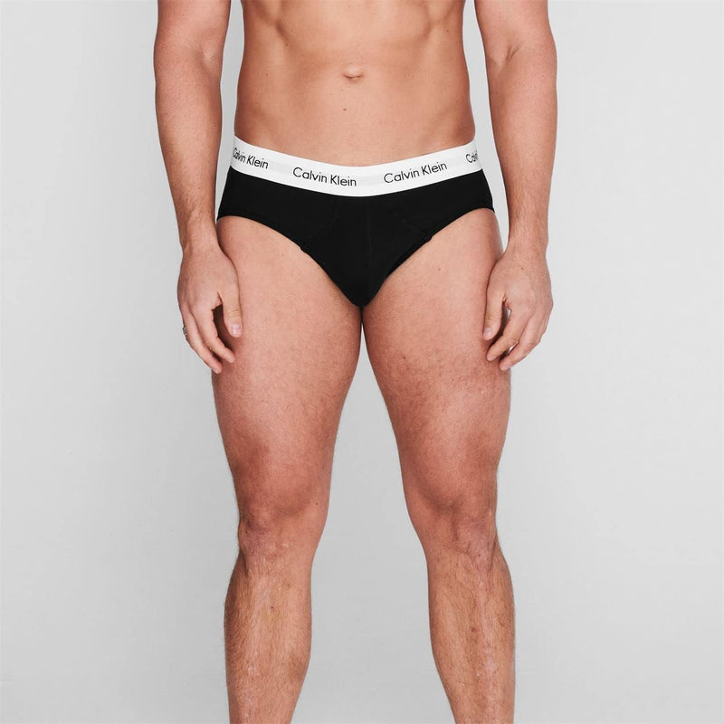 Calvin Klein mens 3P Hip Brief Boxer Short