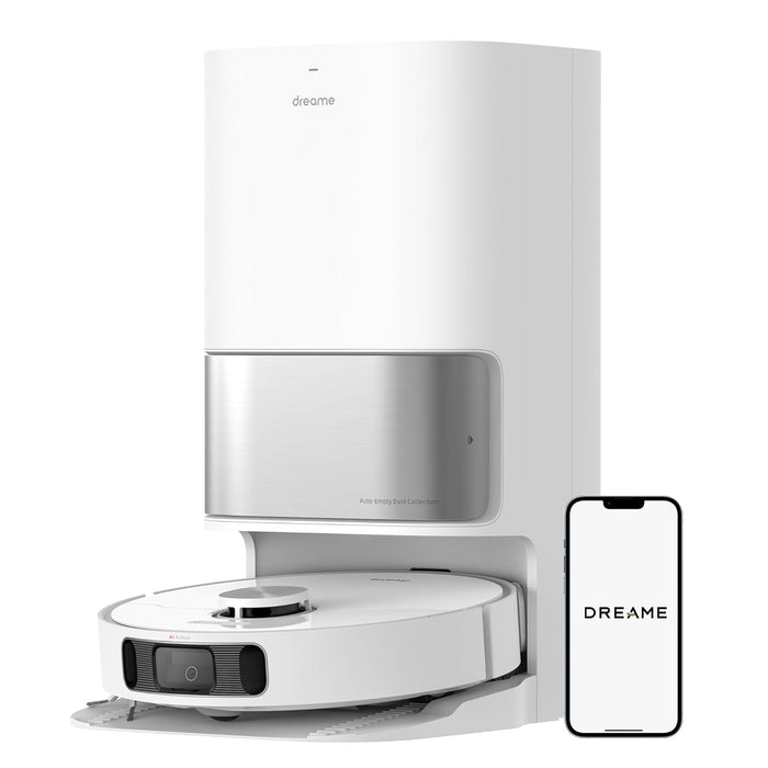 Dreame L10s Ultra Robot Vacuum Cleaner and Mop with Self-Cleaning Station (Automatic Dust Collection) 3D Obstacle Detection, 210m Suction 5300Pa, WiFi/APP/Alexa, 2 Years Warranty