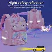 HANNEA® School Backpack for Girls, Cartoon School Backpack for Schoolgirls Large Capacity Girls Backpack for Kids