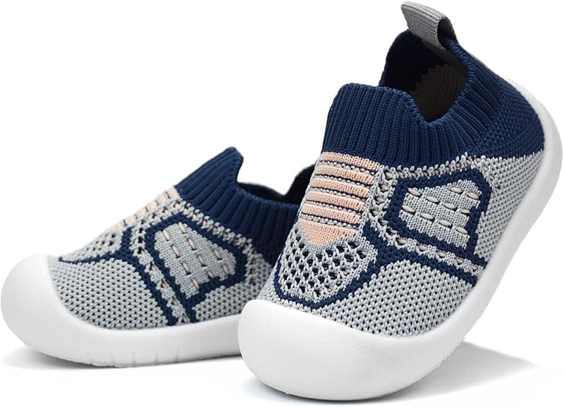 ZONEY Baby Shoes Toddler First Walking Shoes Infant Sneakers Breathable Knitted Mesh Boy & Girls Shoes