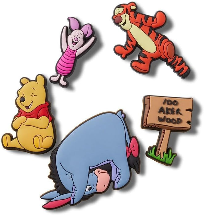 Crocs Unisex's Winnie The Pooh Shoe Charms, One Size