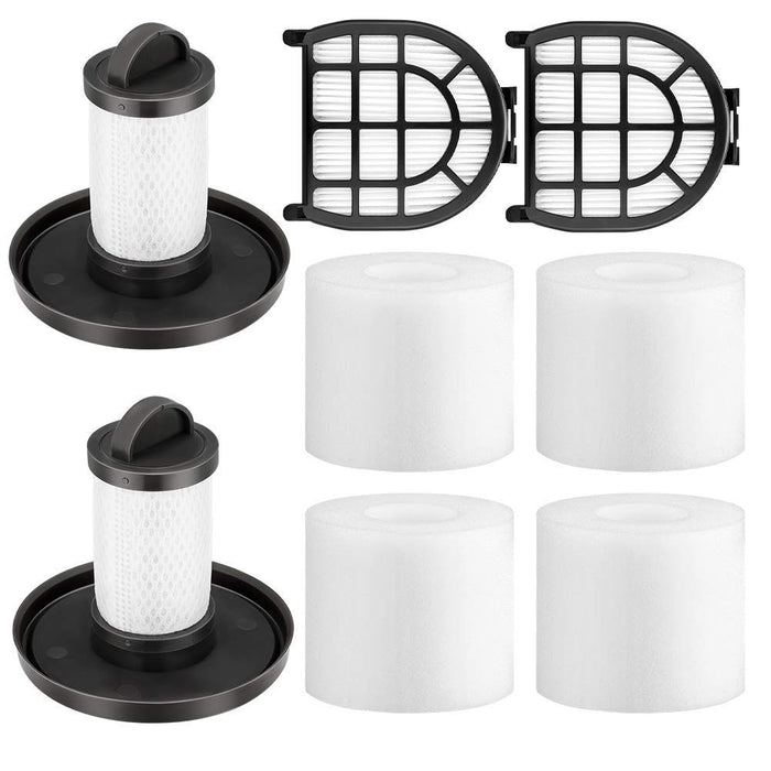 iSingo Shark LZ601 Filters Compatible with Shark APEX UpLight Lift-Away DuoClean with Self-Cleaning Brushroll Stick Vacuum LZ600, LZ601, LZ602, LZ602C, Compare to Part # XFFLZ600, (4+2+2)