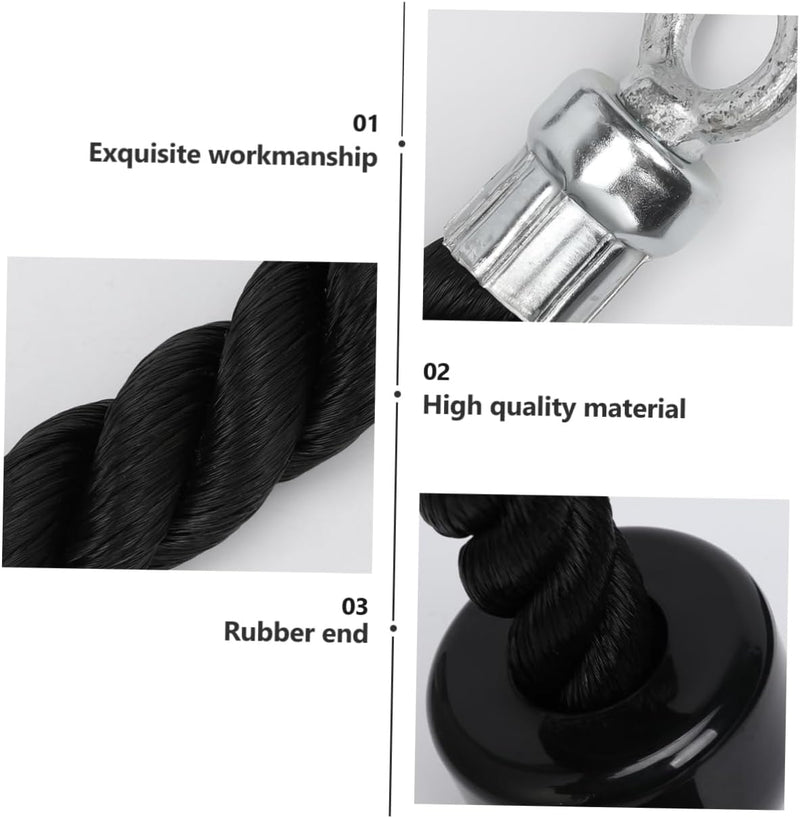 HEMOTON Single Head Pull Rope for Fitness Training Supplies Durable Exercise Equipment for Home Gym Workouts for Strength Training and Muscle Building