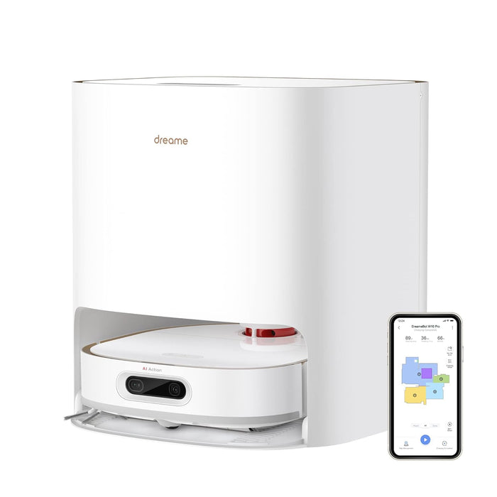 DREAME W10 PRO Self-Cleaning Robot Vacuum | AI Action | 210 Mins Run Time | 4200 PA Suction