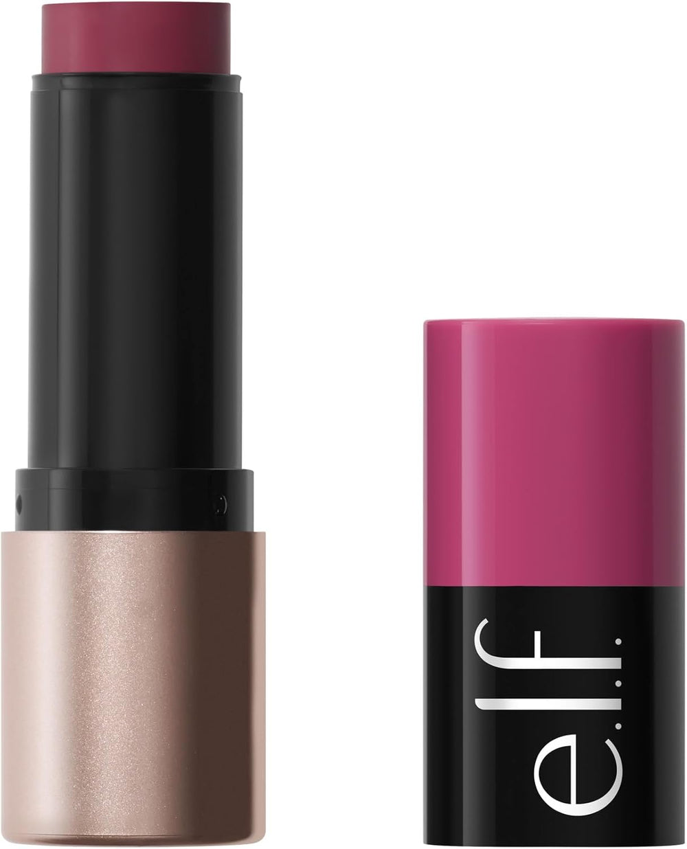 e.l.f. Soft Glam Cream Blush Stick, Buildable Cream Blush for A Natural Flush & Satin Finish, Made with Shea Butter, Vegan & Cruelty-Free, Muted Mauve