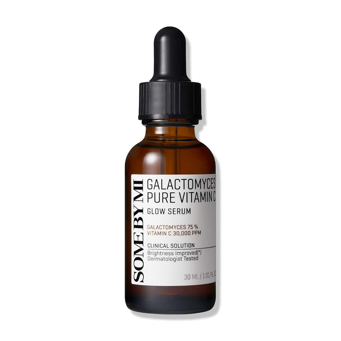 Some By Mi Galactomyces Pure Vitamin C Glow Serum | 30Ml | Daily Brightening Vitamin C Serum For Glass Skin | Improvement Of Skin Texture & Elasticity