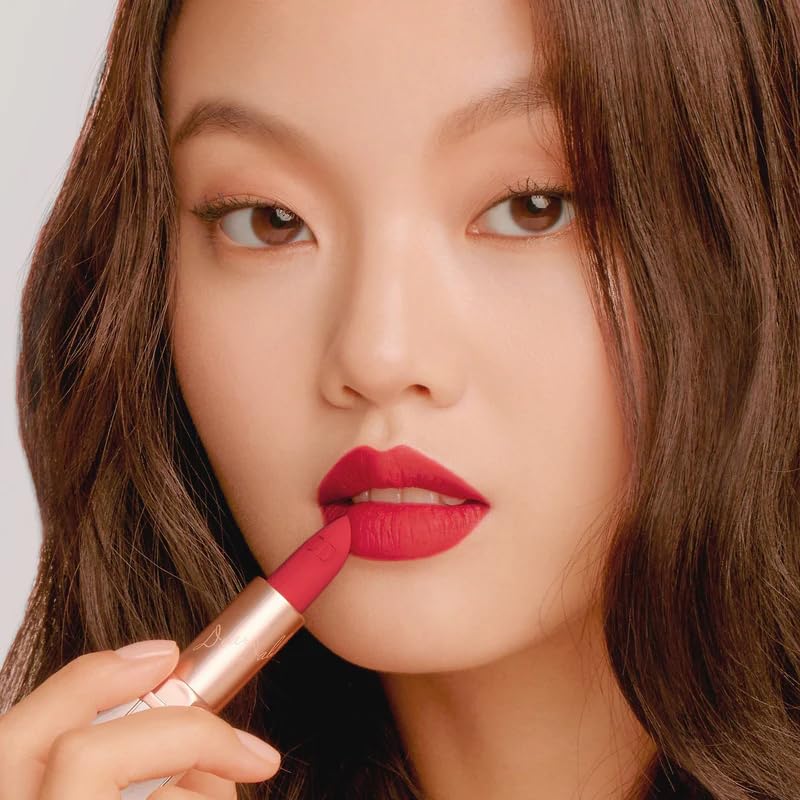 DEAR DAHLIA Lip Paradise Effortless Matte Lipstick MARGO Vegan, Cruelty Free, Naturally Scented Essential Oils, High Pigment Color