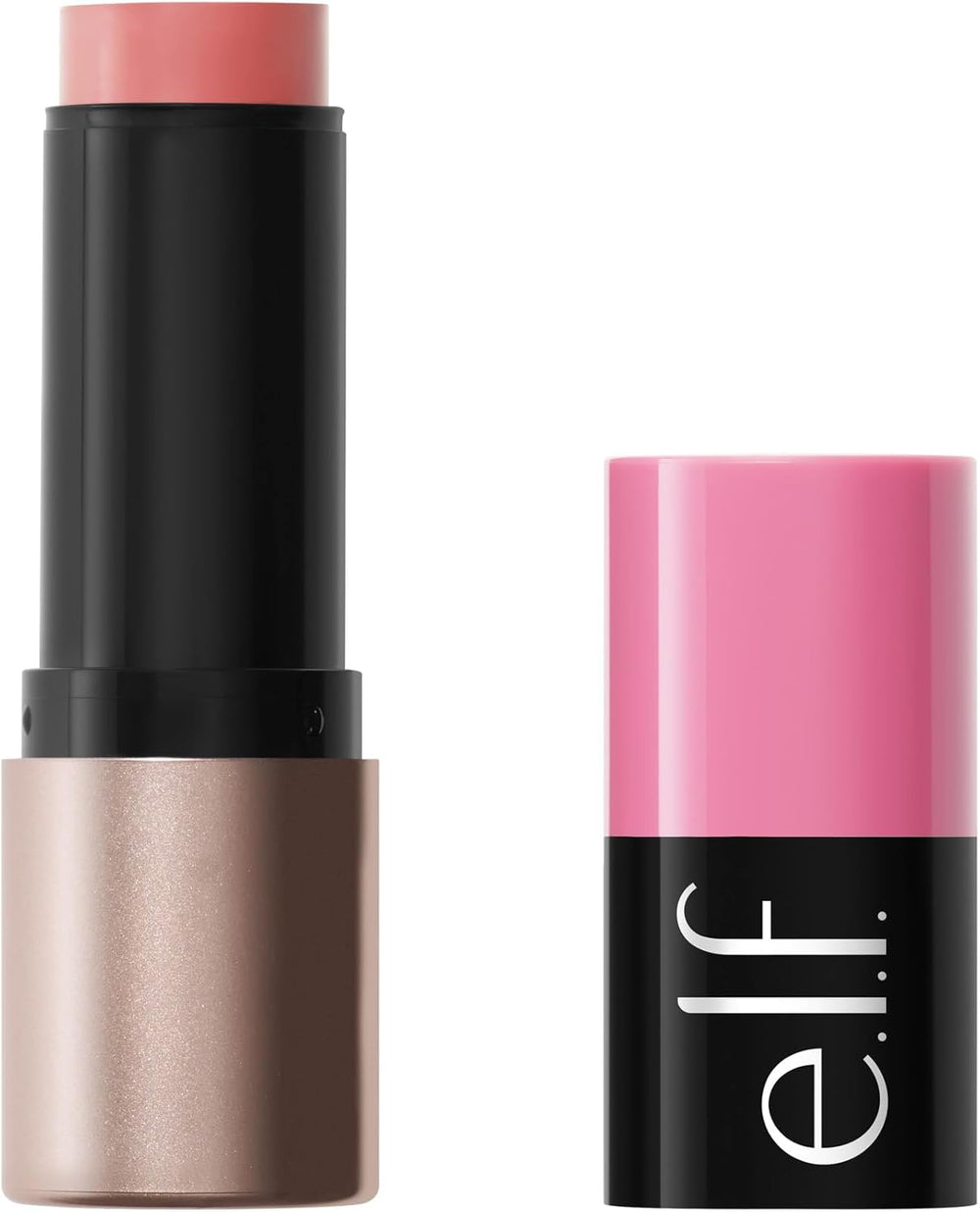 e.l.f. Soft Glam Cream Blush Stick, Buildable Cream Blush for A Natural Flush & Satin Finish, Made with Shea Butter, Vegan & Cruelty-Free, Muted Mauve
