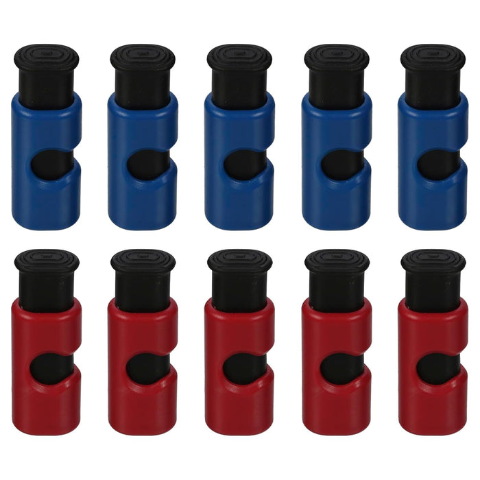 WHTCHSU Bag Clips, 10 Pack, Squeeze and Lock Bread Bag Clips for Food Storage, Plastic Bag Closure Clips
