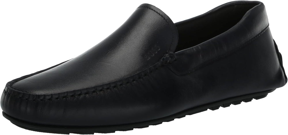 Smooth Leather Slip on Drivers mens Loafer