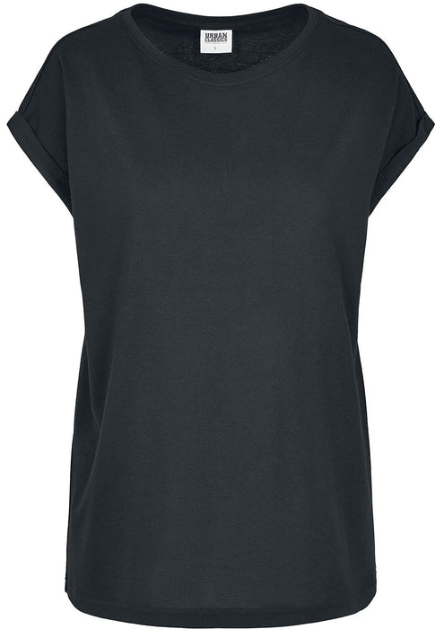 Urban Classics Women's Ladies Organic Extended Shoulder Tee T-Shirt
