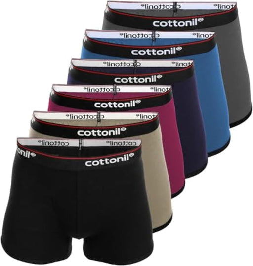 Cottonil Men's Set of 6 Everyday Classic