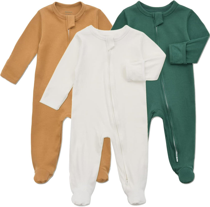 Aablexema Unisex Baby Baby Footie Pjs baby footie pjs