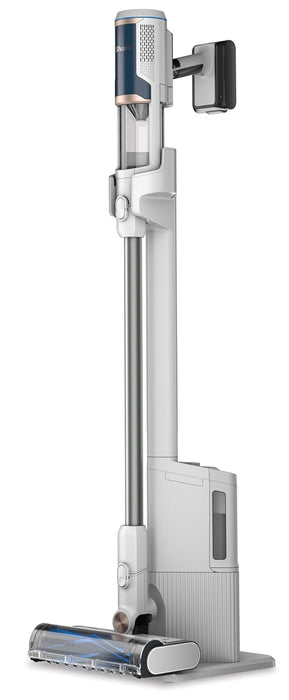 Shark Clean & Empty BU3521EU Cordless Vacuum Cleaner with Auto Empty System, Lightweight Anti Hair Wrap Vacuum Cleaner, Pet & Crevice Nozzles, 40 Minutes Runtime, Charging Station, LED Headlight,