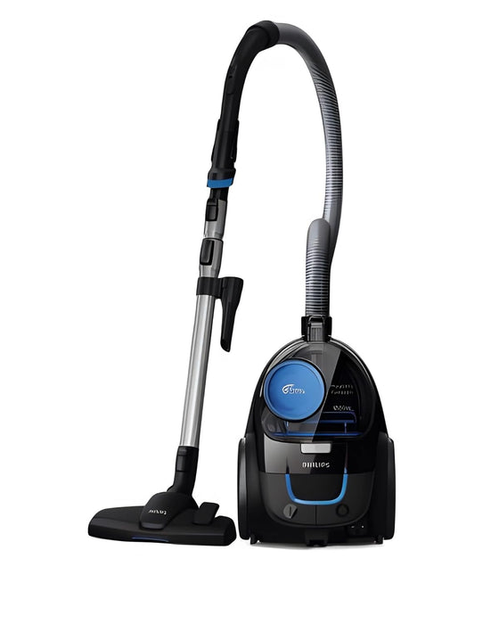 Philips Bagless PowerPro Compact Vacuum Cleaner - 1800W, PowerCyclone 5, Allergy H13 filter, 1.5L Dust Capacity, Washable Filter, Deep Black - FC9350/62