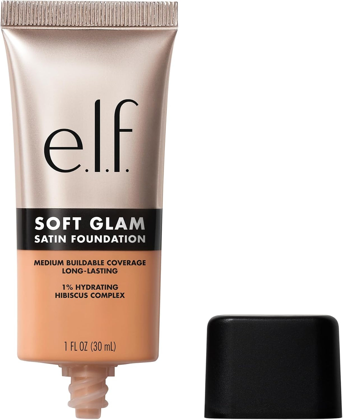 e.l.f. Soft Glam Foundation, Medium Coverage, Long-Lasting & Buildable Foundation For A Smooth, Satin Finish, Vegan & Cruelty-Free, 32 Medium Neutral โ image 1