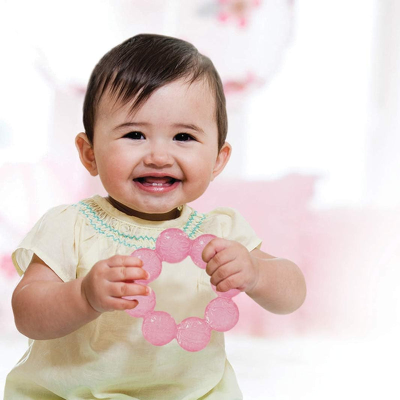 Infantino baby Water Teether |Baby Teething Toy|-Pink