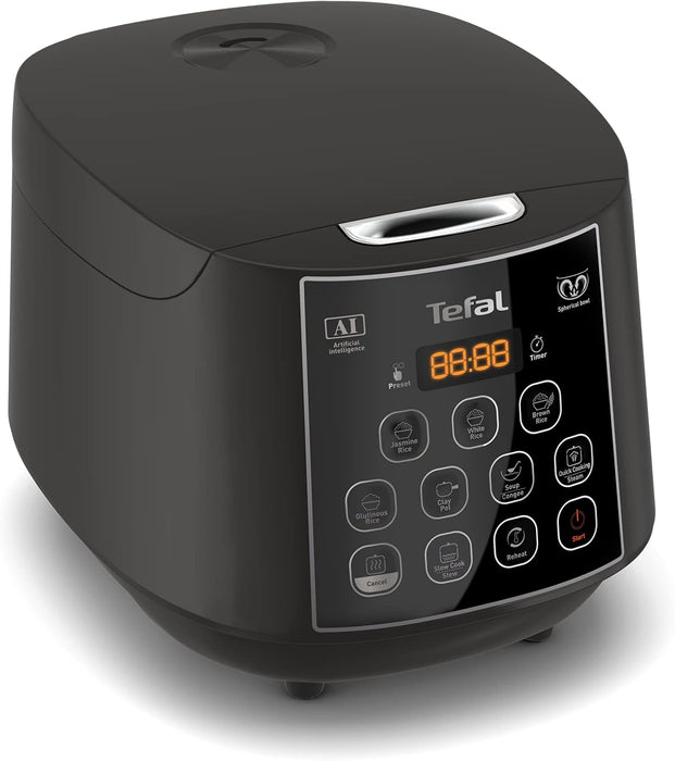 Tefal Easy Rice Plus Fuzzy Logic Spherical 1.8L Rice Cooker RK736B