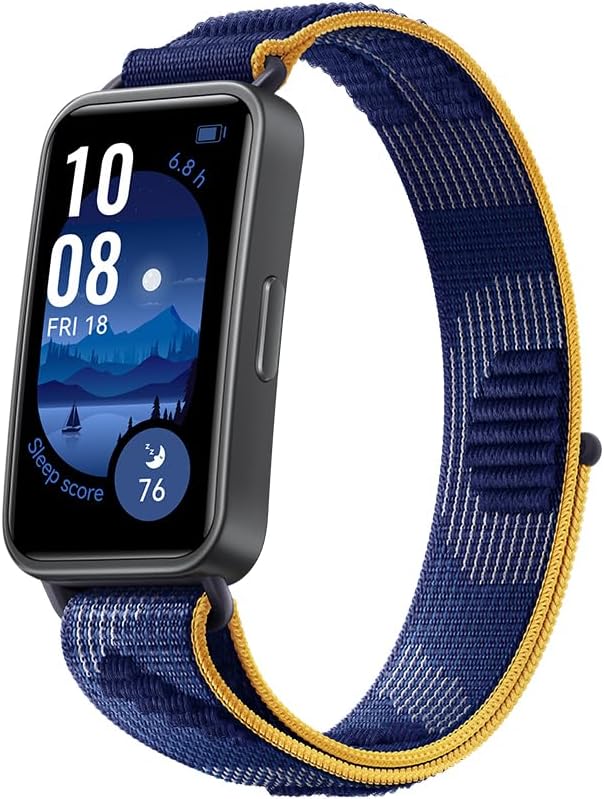 HUAWEI Band 9, Comfortable All-Day Wearing, Sleep Tracking, Fast Charging, Durable Battery, Intelligent Brightness Adjustments, 100 different workout modes, Compatible with iOS&Android, Blue