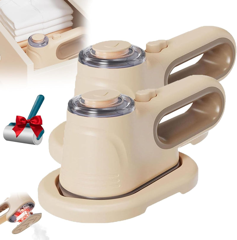 1-2025 Vacuum Steamer for Clothes,Vacuum Steamer for Clothing,Rapid Heating - Instant Wrinkle Removing for Clothes,With 600ml Tank,For Clothes, Home & Travel (1pcs)