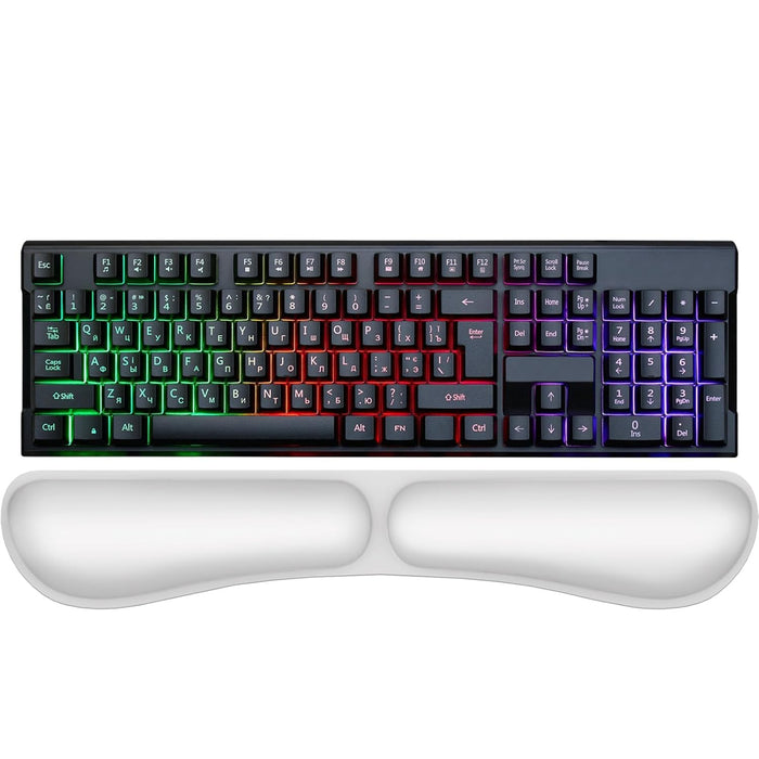 Azonee Memory Keyboard Wrist Rest, Ergonomic Wrist Rest for Computer Keyboard, Foldable for Easy Typing and Pain Relief, Mouse Wrist Pad, Non-Slip Wrist Rest, Suitable for Games, Computers, Laptops