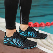 HommyFine Men Women Water Shoes Quick Dry Aqua Sports Water Shoes Ultralight Anti Slip Sole Water Shoes for Swimming Diving Snorkeling and Hiking Big Size Shoes Hard Sole
