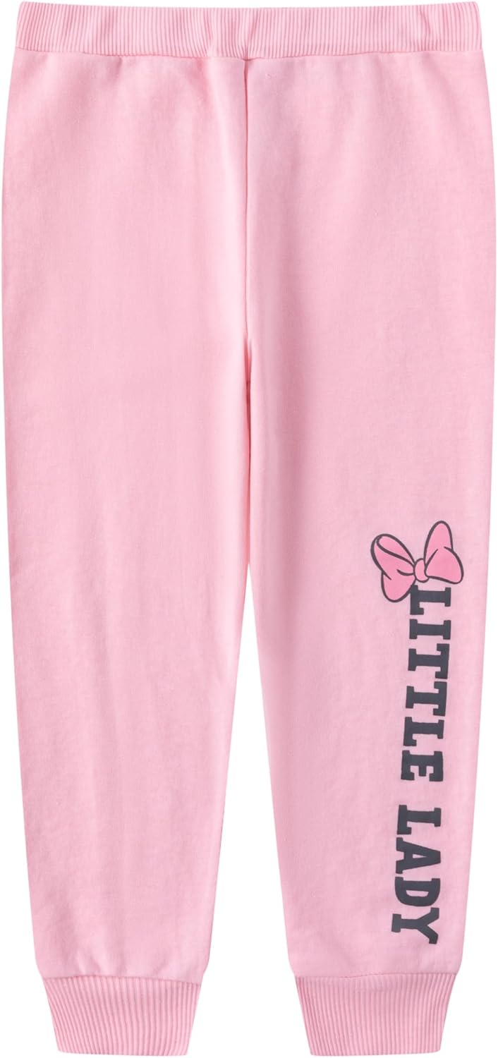 Disney Minnie Mouse Baby Girls Hoodie and Pants Set for Infant and Toddler Kids